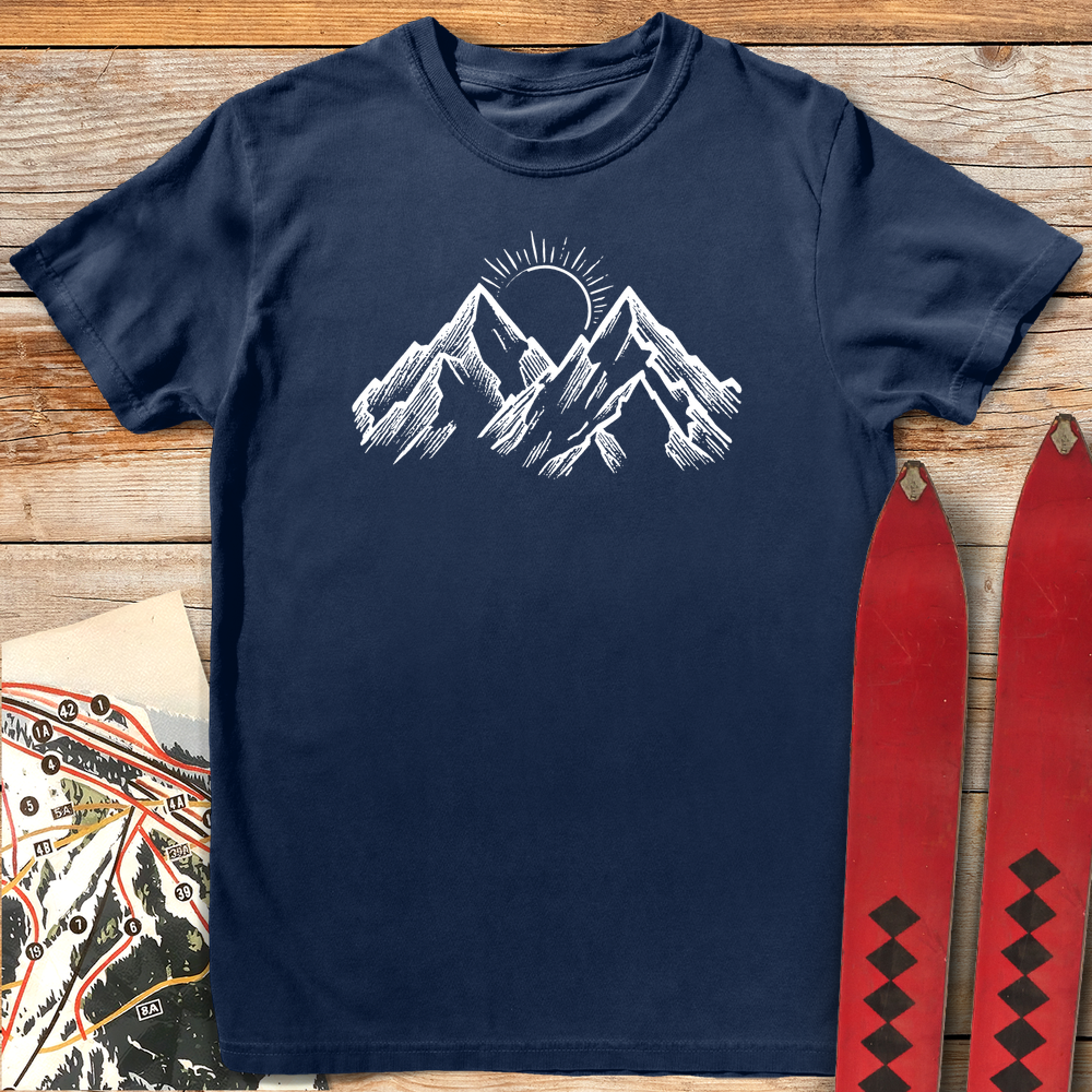 955 Sunshine Ridge White - Navy