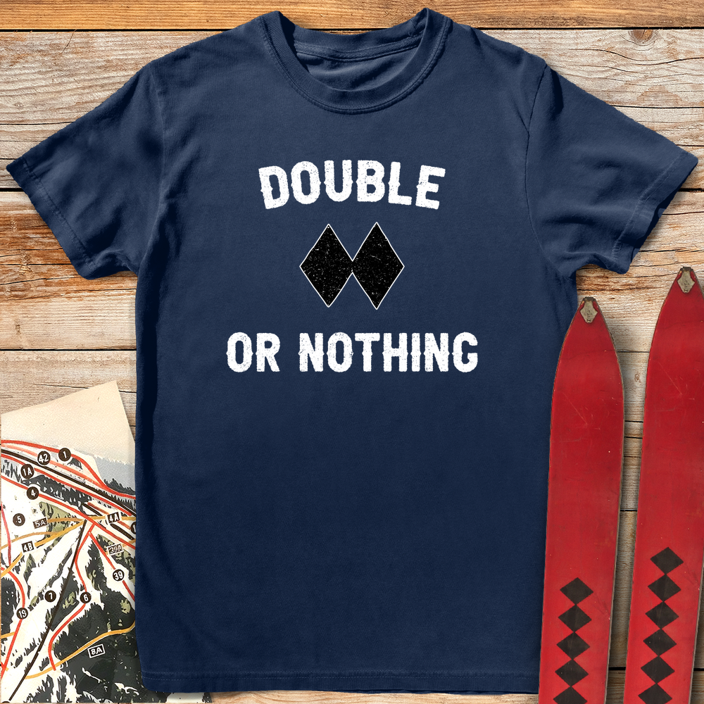 942 Double Or Nothing White - Navy