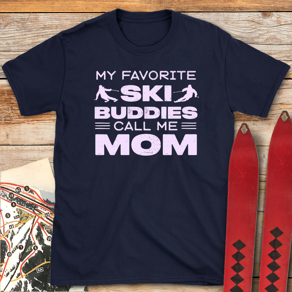 959 Buddy Ski Mom White - Navy