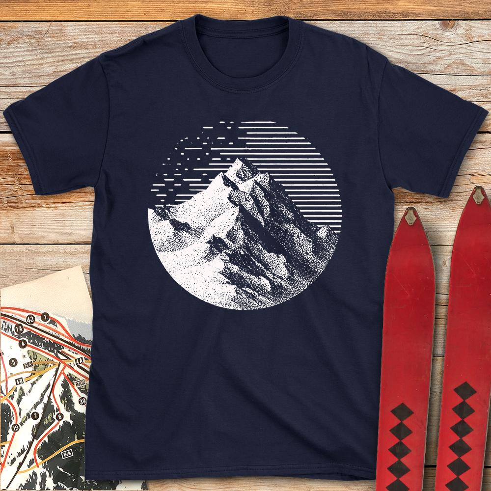 952 Noble Peak White - Navy