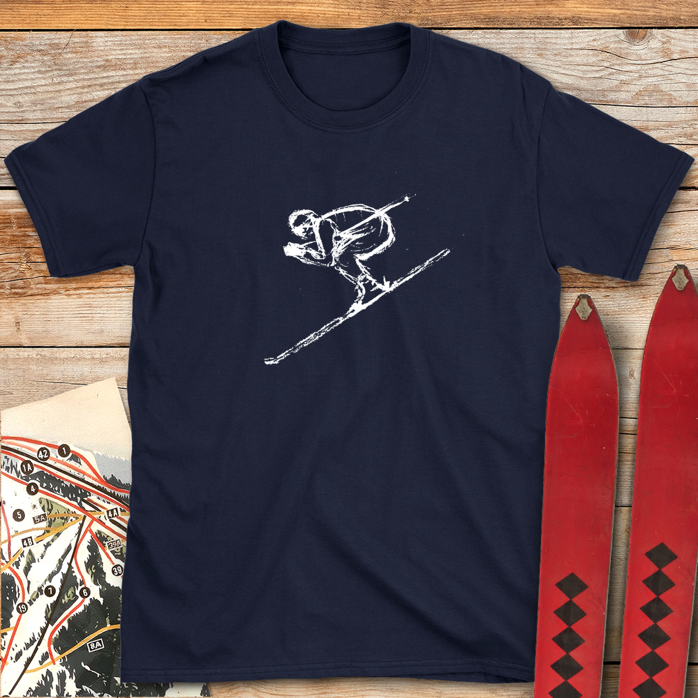 946 Full Tuck White - Navy