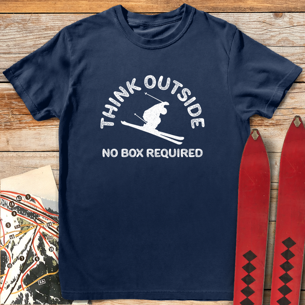 1020 Think Outside Ski White - Navy