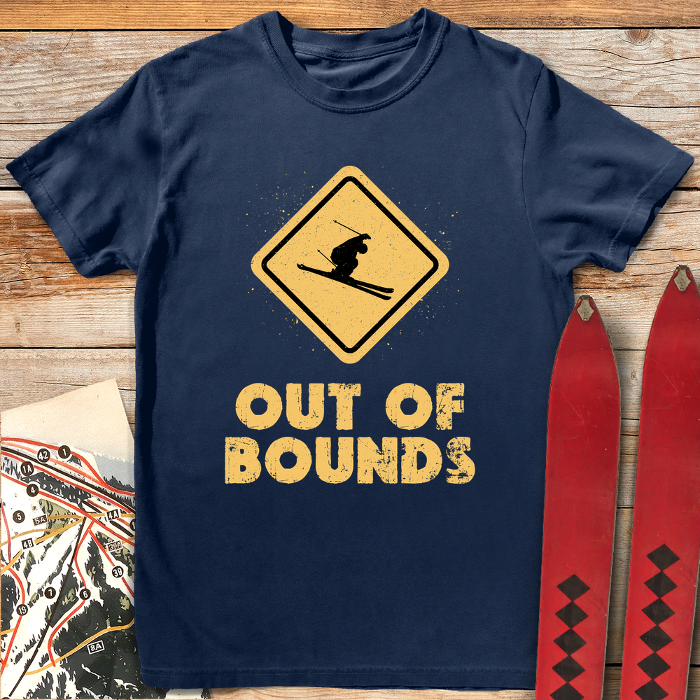 1003 Out Of Bounds White - Navy