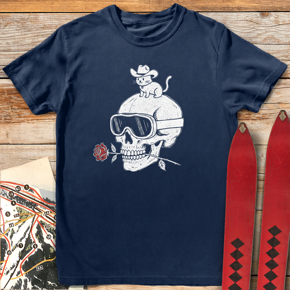 1047 Cowboy Kitty White - Navy