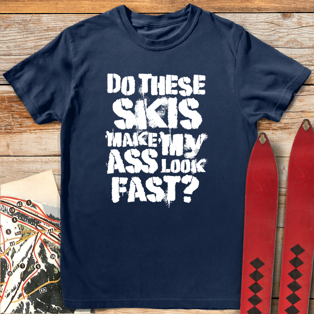 1042 Fast Ass White - Navy