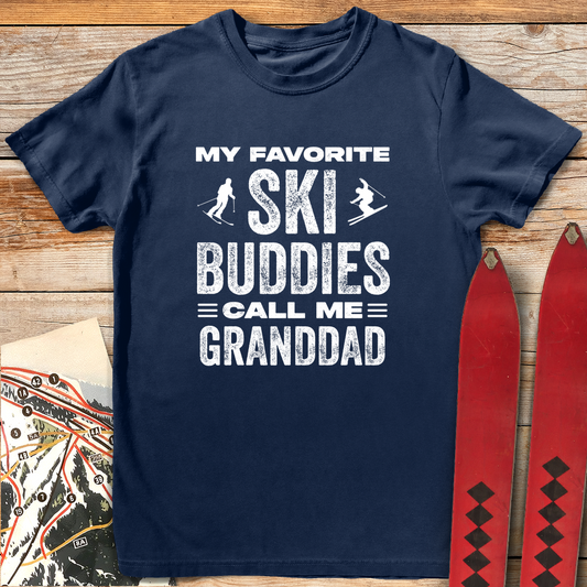 1030 Ski Budddy Granddad White - Navy