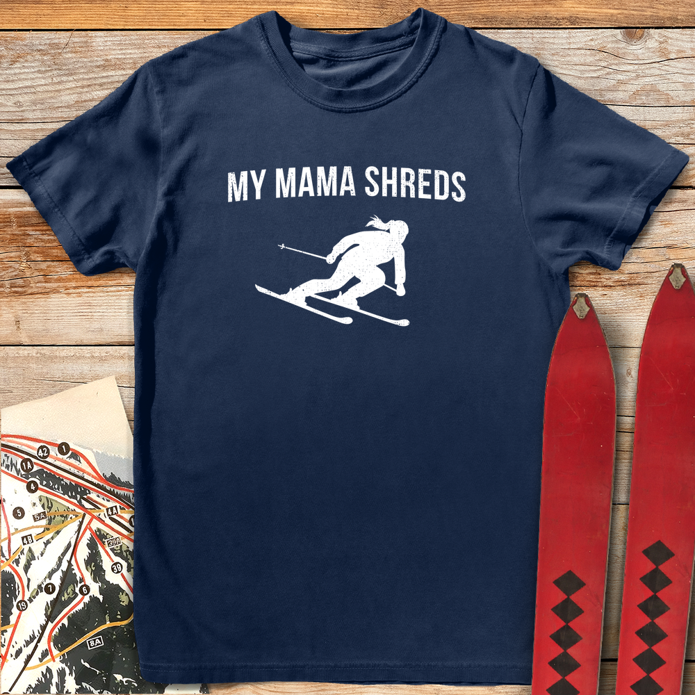 1029 Mama Shreds White - Navy