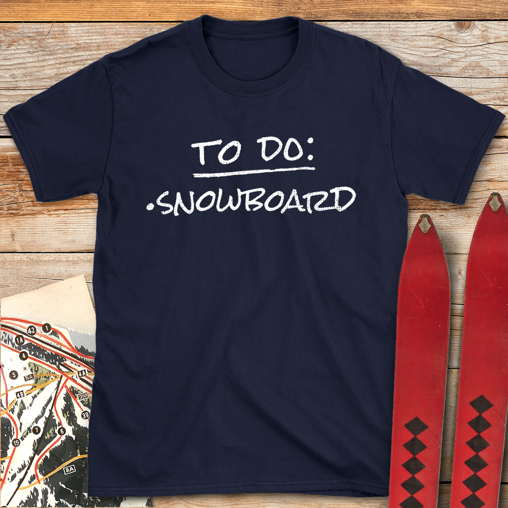 1064 To Do Snowboard White - Navy