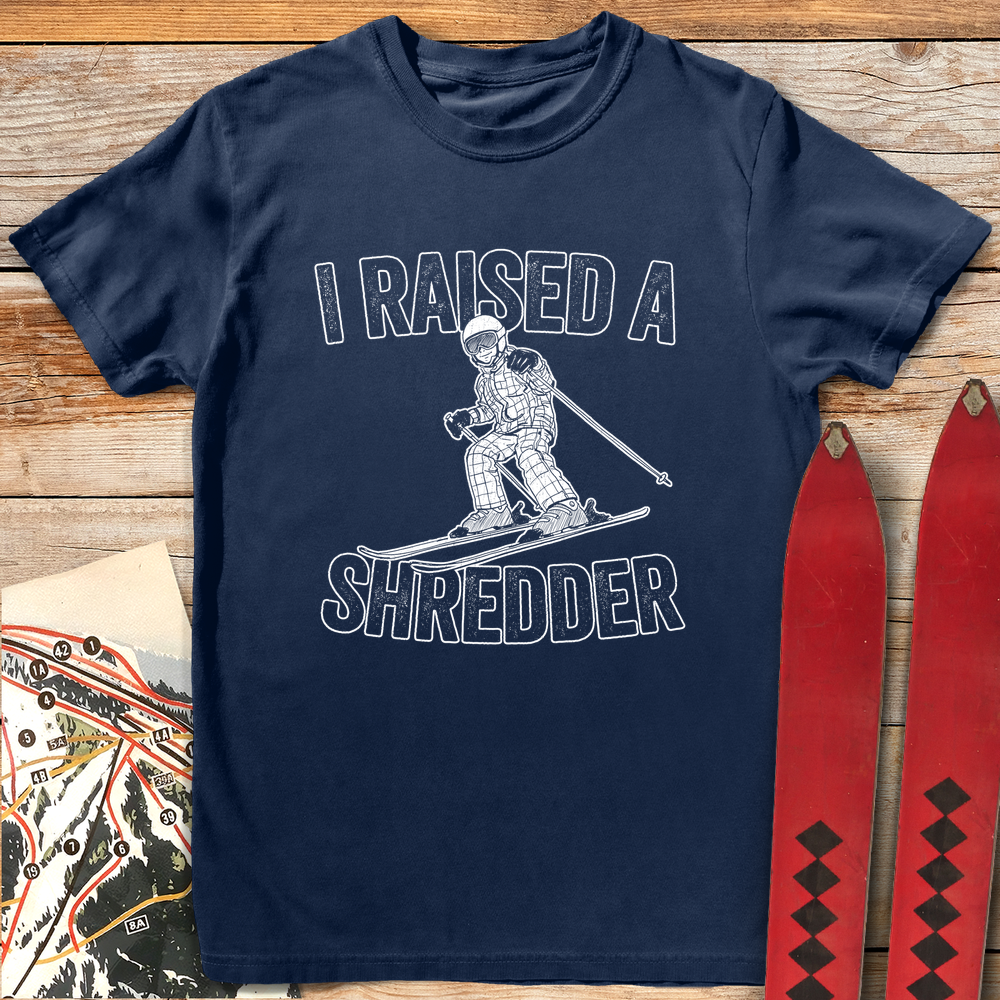 1071 Raised A Shredder White - Navy