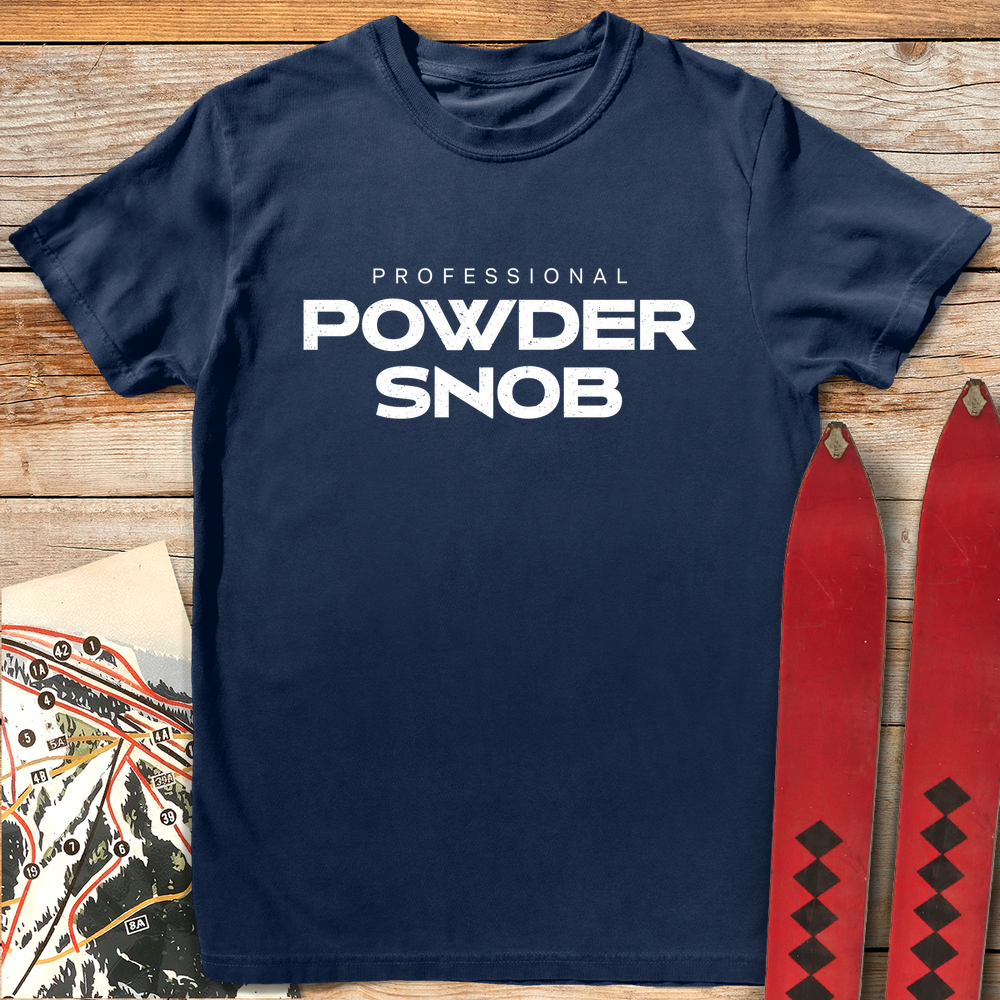 1078 Powder Snob White - Navy
