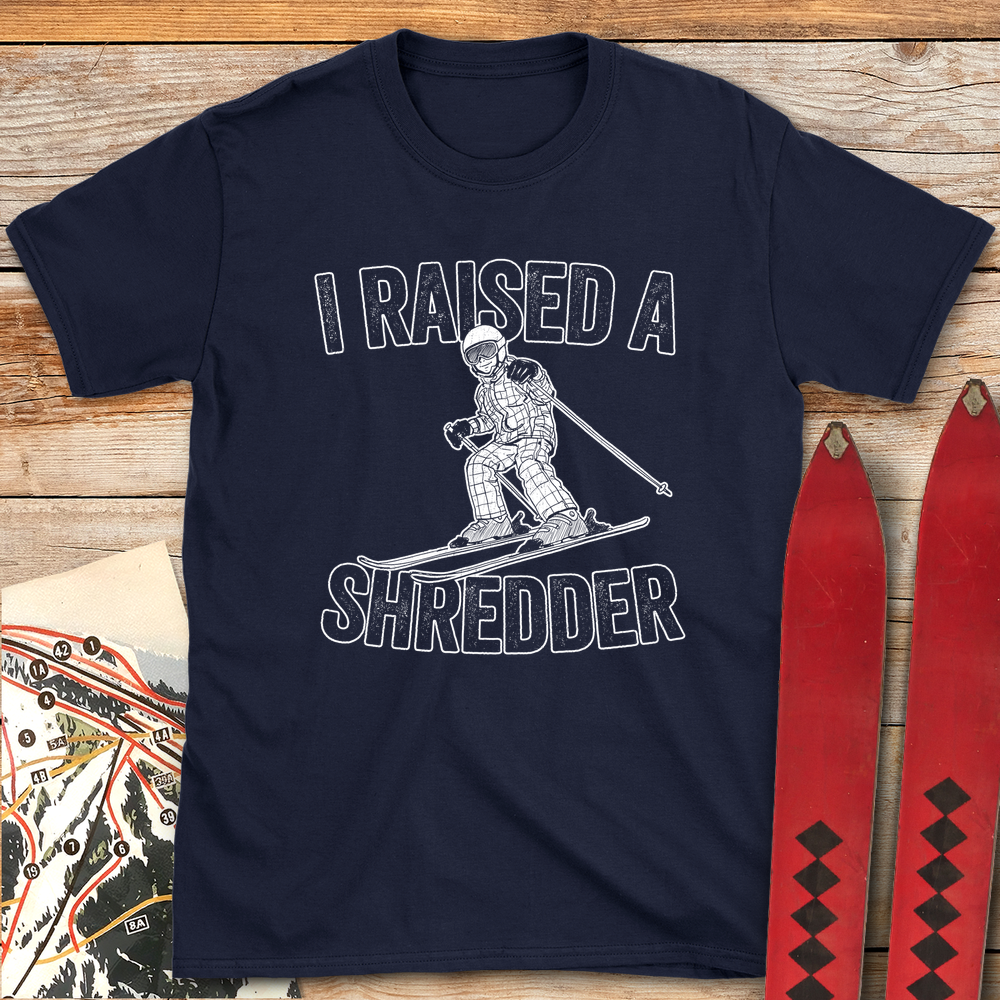 1071 Raised A Shredder White - Navy