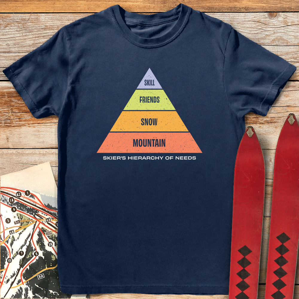 1100 Hierarchy Of Needs White - Navy