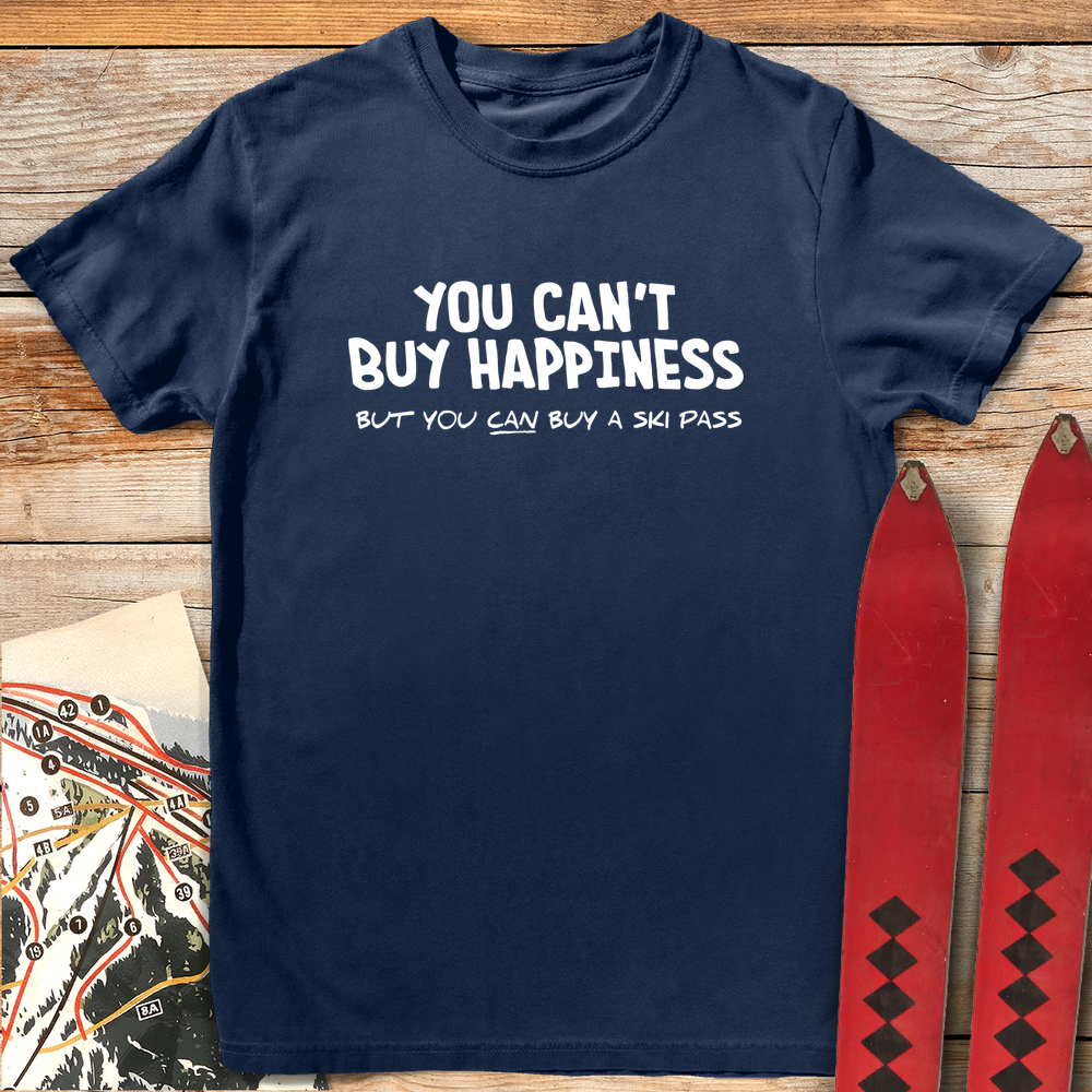 1110 Buy A Ski Pass White - Navy