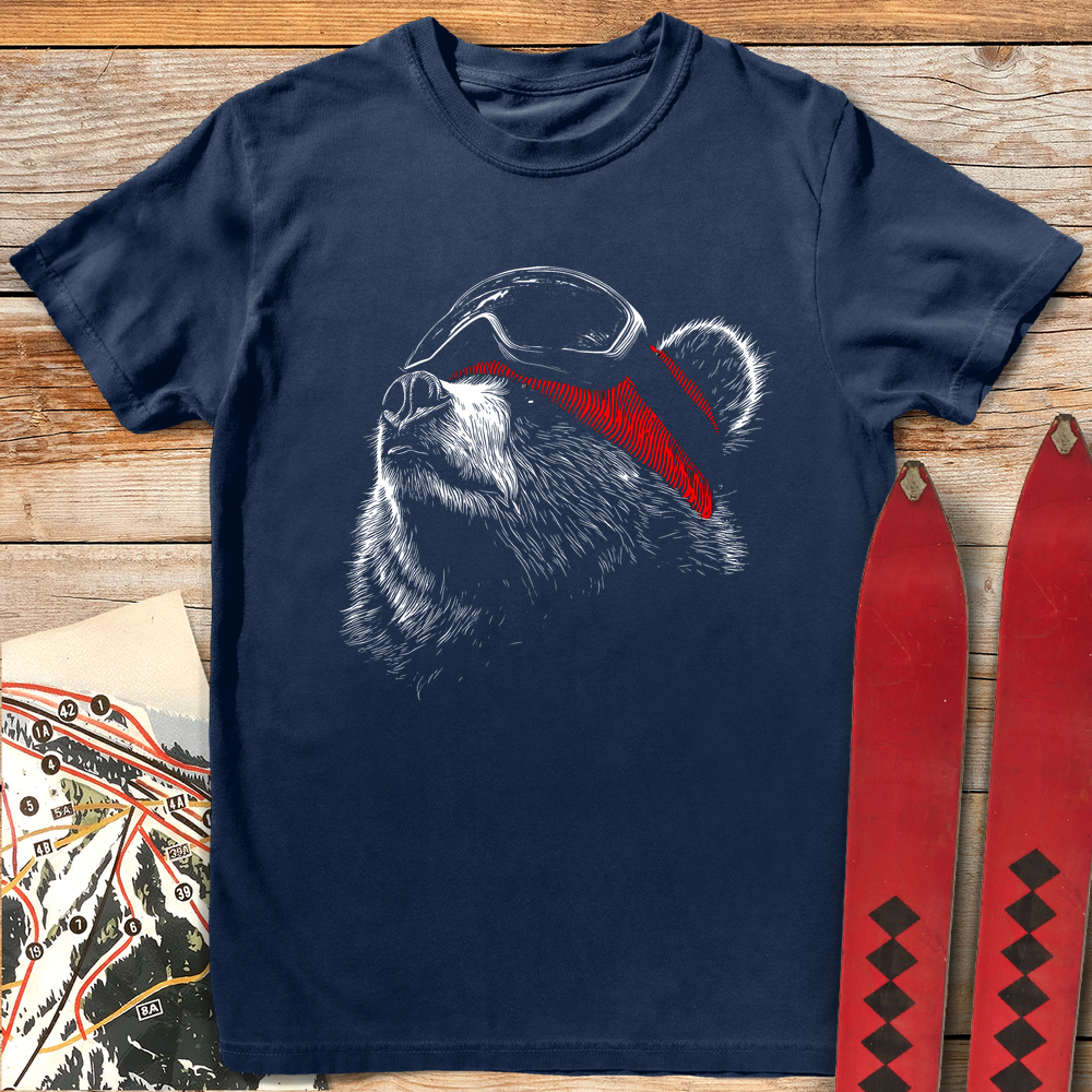 1125 Ski Bum Bear - Navy
