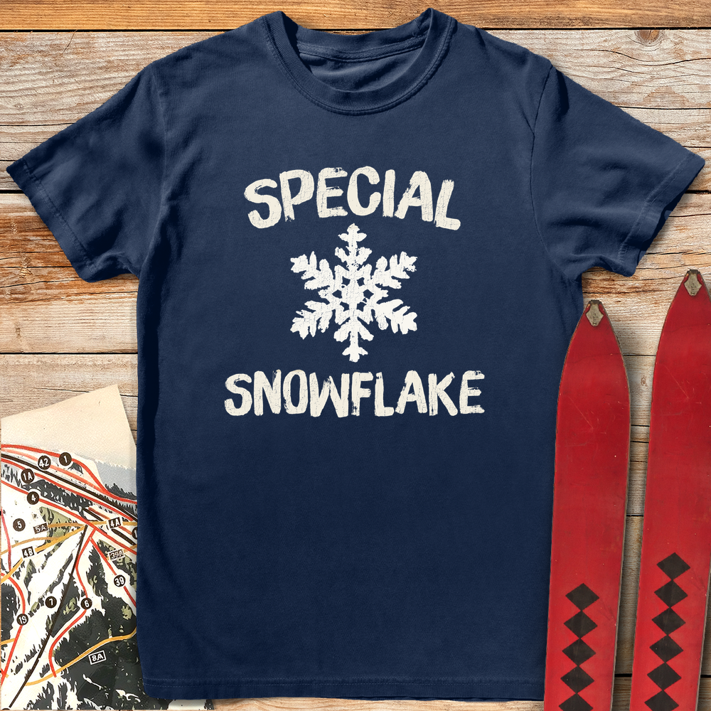 1128 Special Snowflake White - Navy