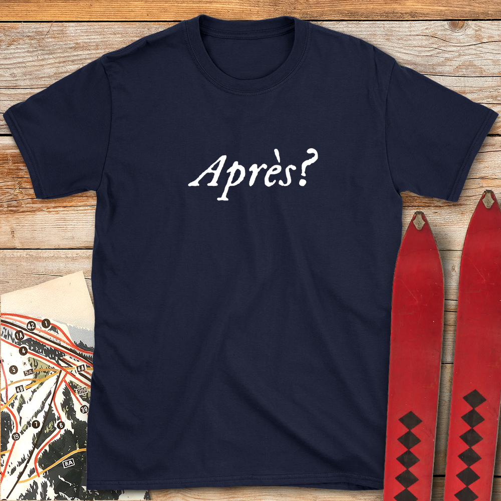 1146 Apres Question White - Navy
