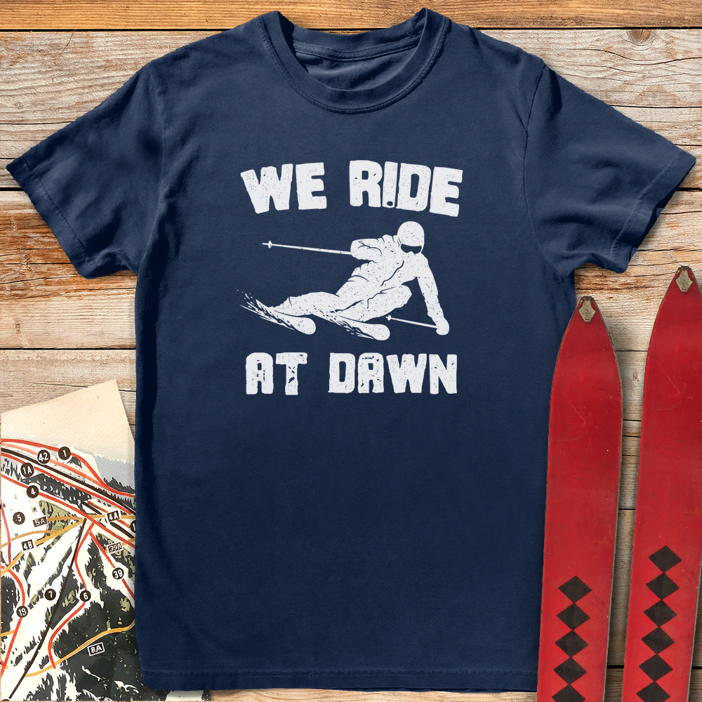 1175 Ride At Dawn Ski White - Navy