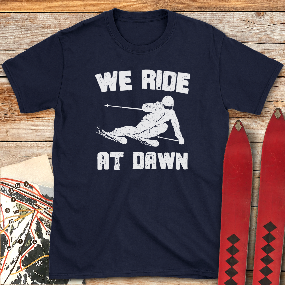 1175 Ride At Dawn Ski White - Navy