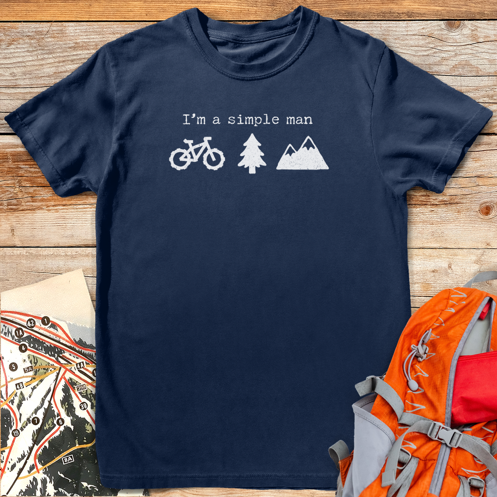 1187 Simple Man Mtb White - Navy