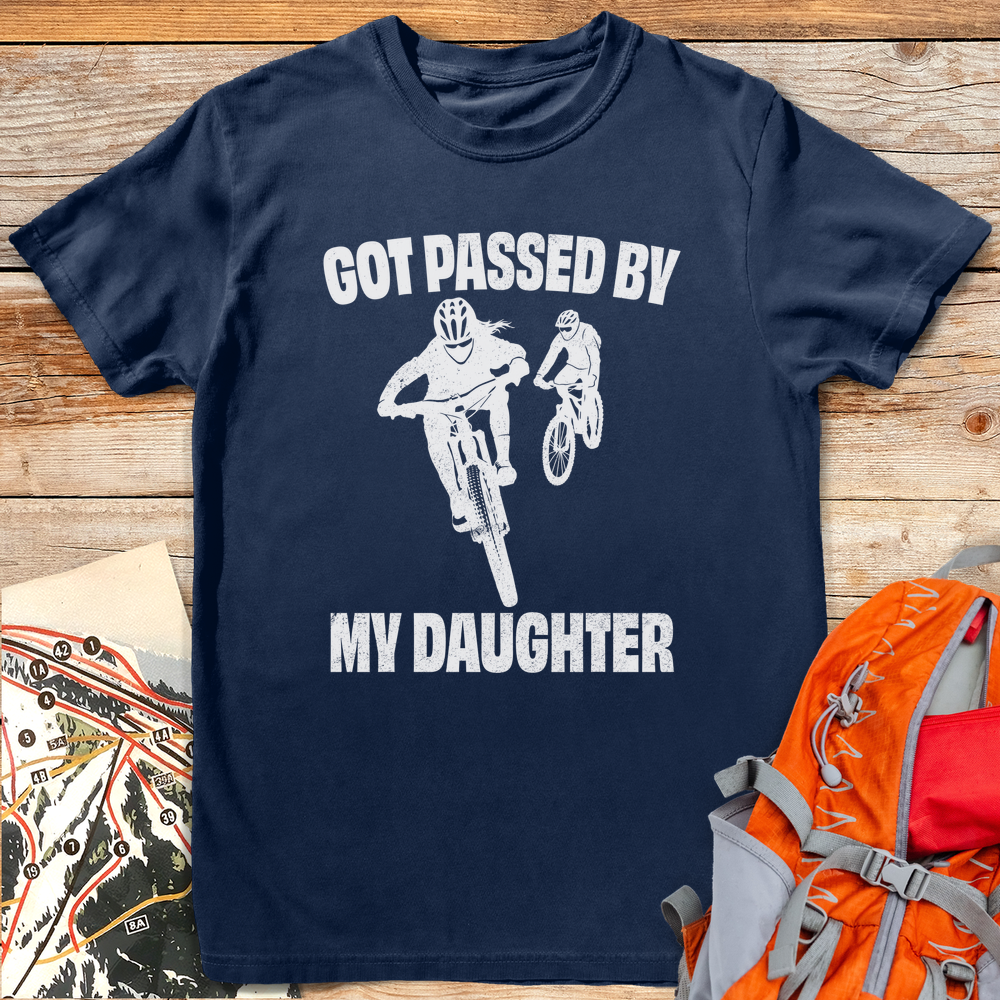 1177 Passed By Daughter Bike White - Navy