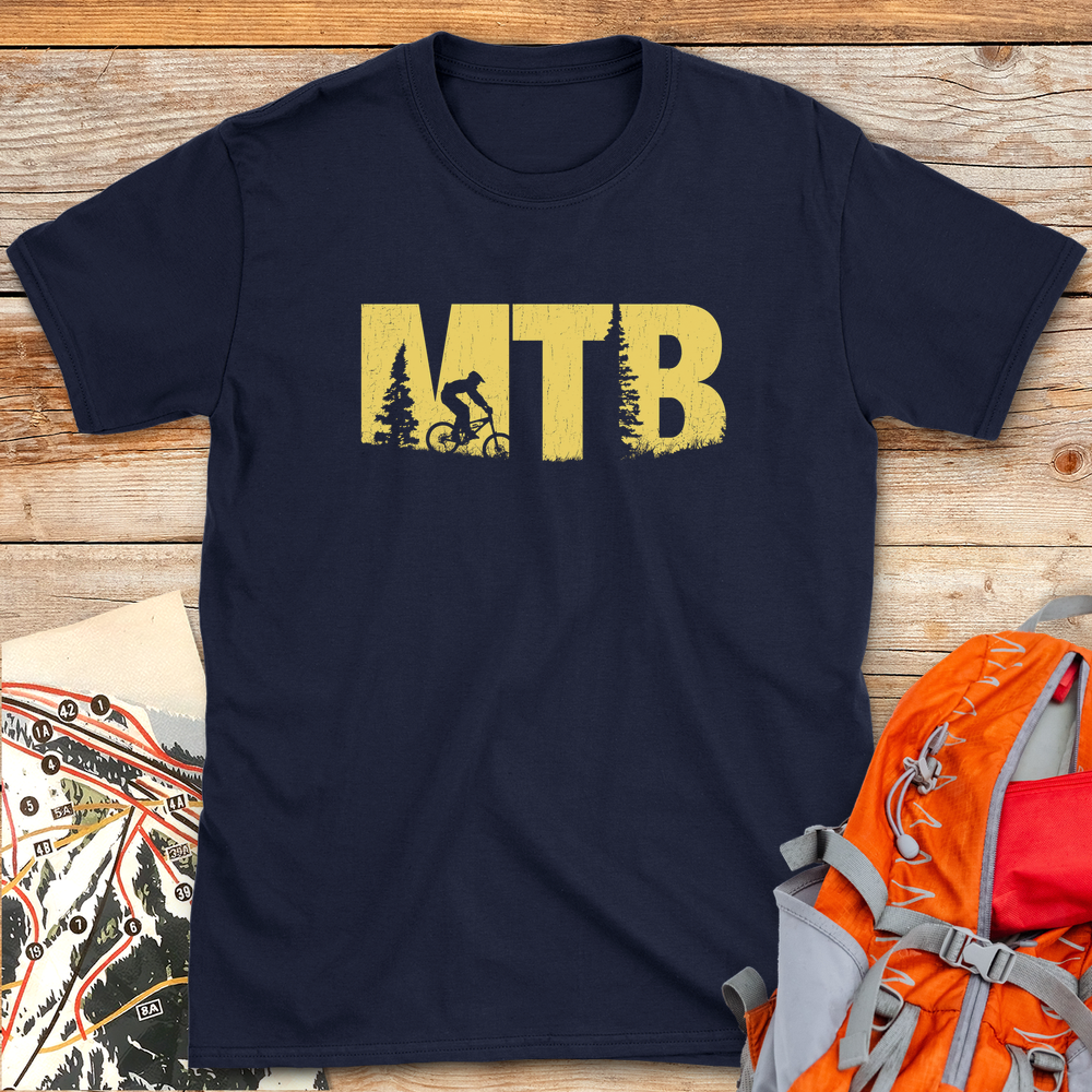 1230 Mtb Landscape Profile White - Navy