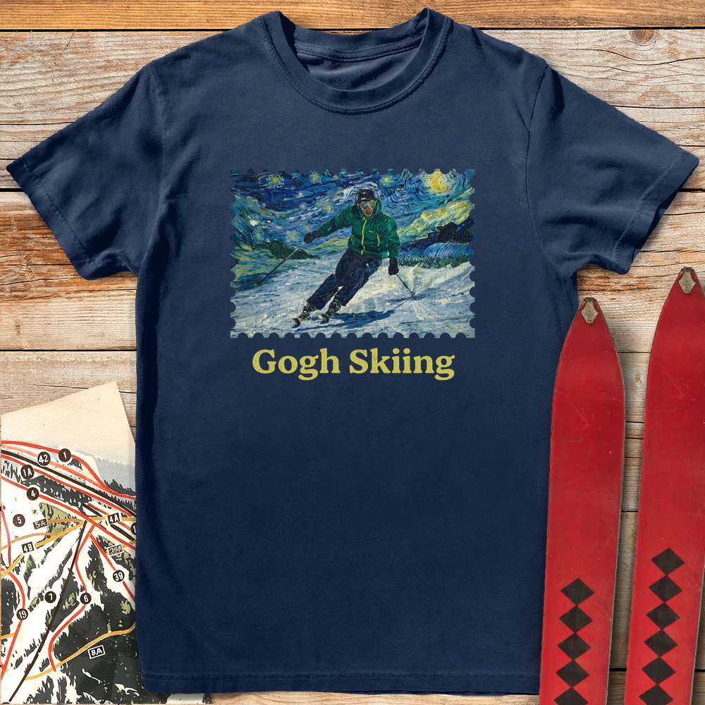 1237 Gogh Skiing - Navy