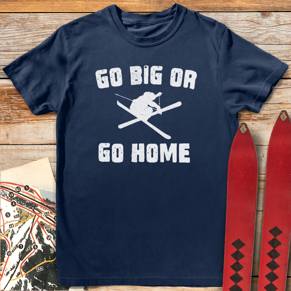 1238 Go Big Skier White - Navy