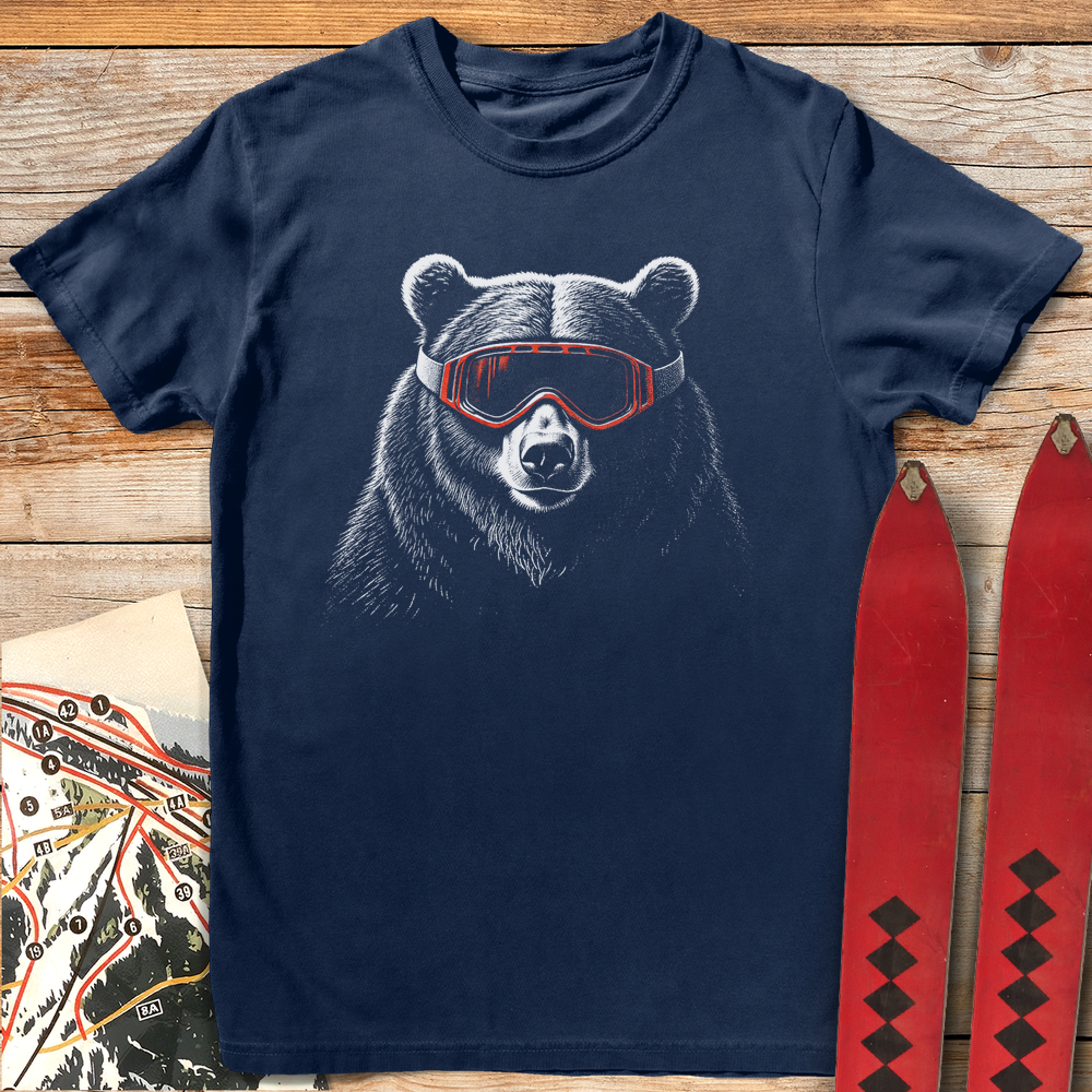 1251 Goggle Bear - Navy