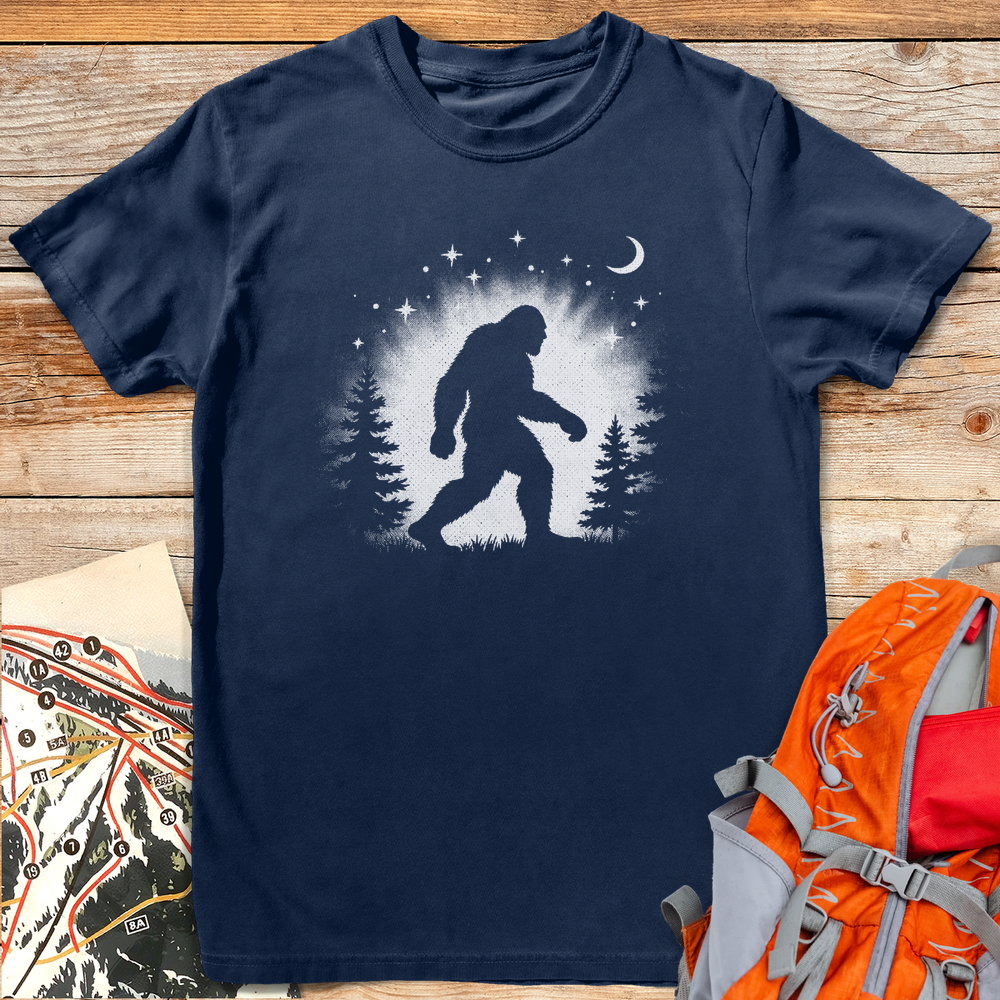 1292 Squatch Silhouette - Navy