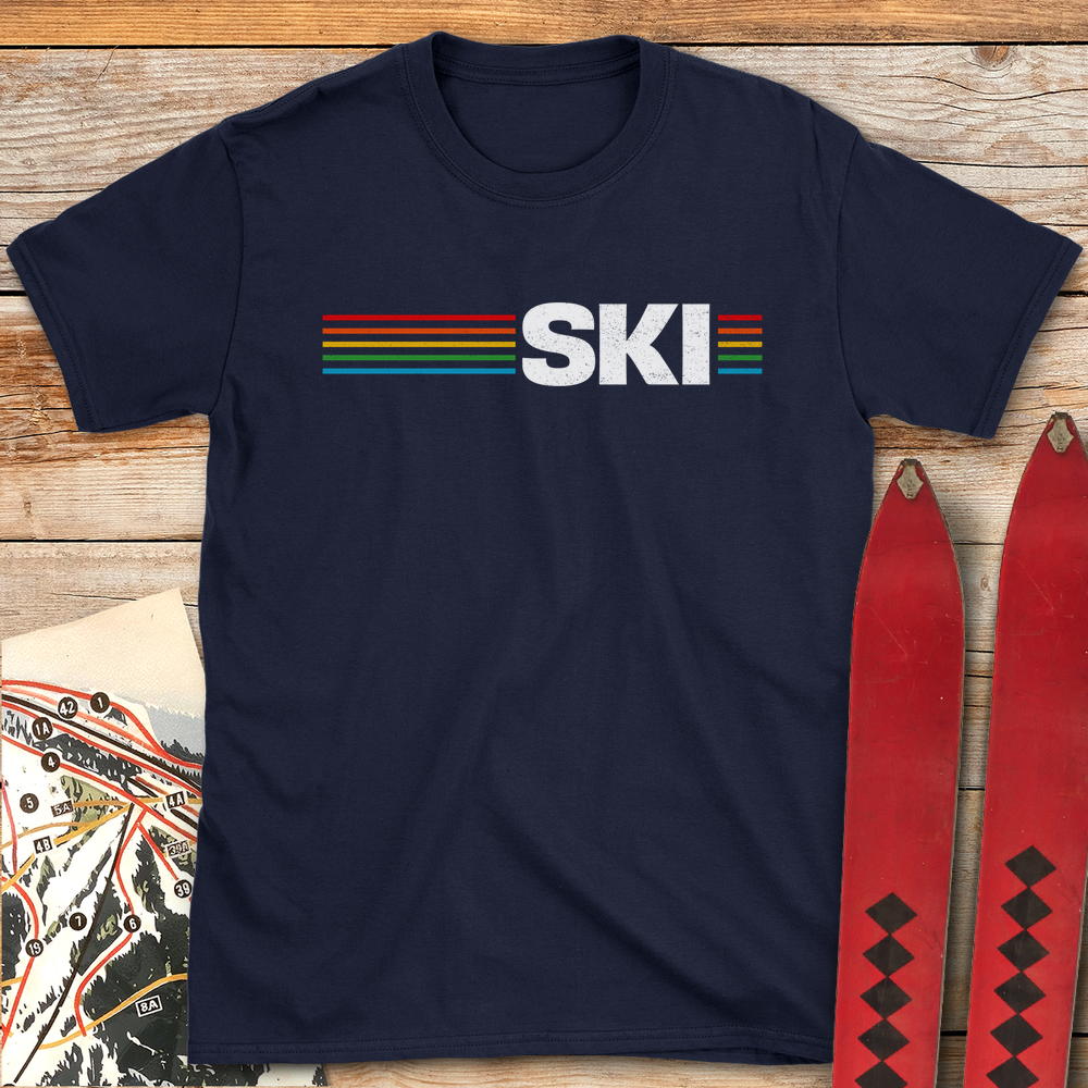 1298 Ski Machine White - Navy
