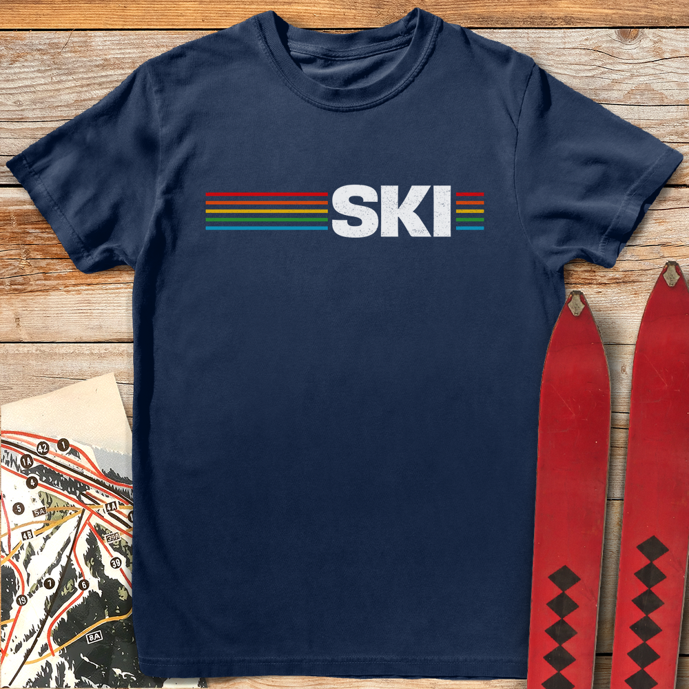 1298 Ski Machine White - Navy