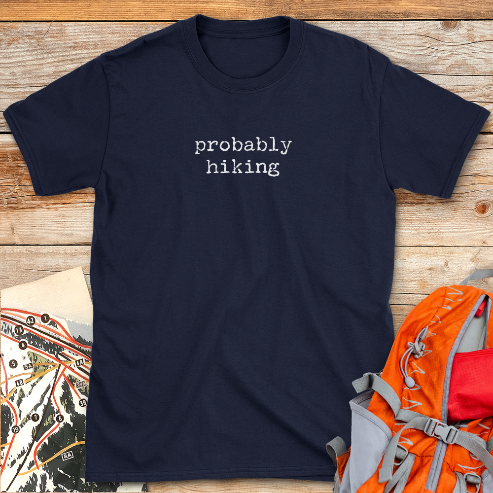 1314 Probably Hiking White - Navy