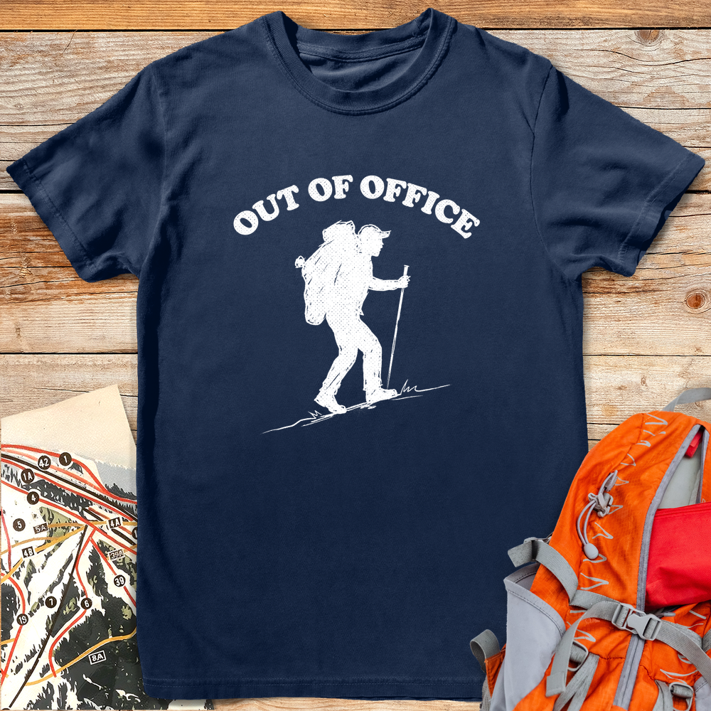 1311 Out Of Office Hiker White - Navy