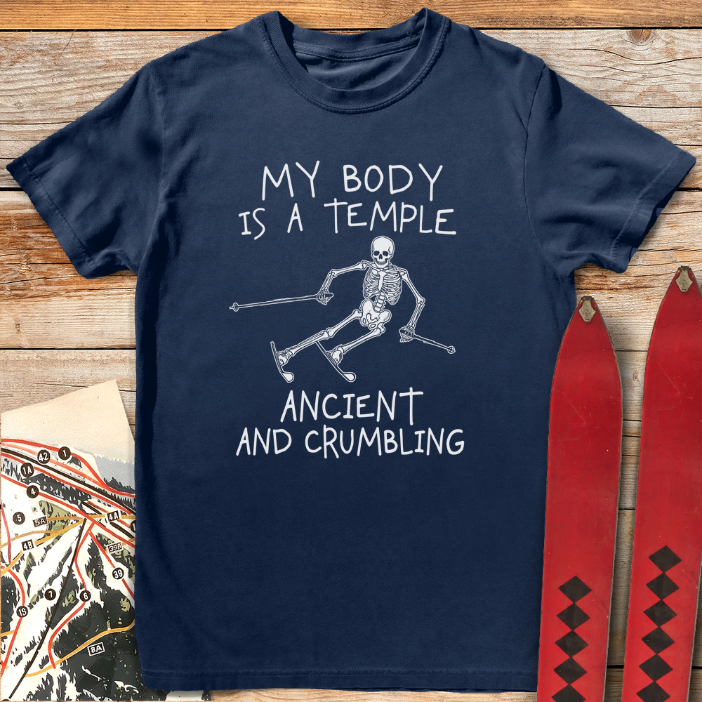 1341 Temple Body Ski White - Navy