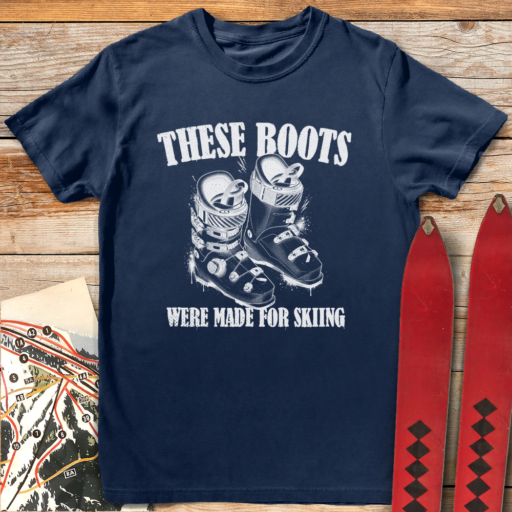 1350 These Boots Ski White - Navy