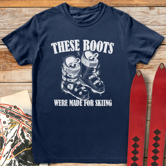 1350 These Boots Ski White - Navy