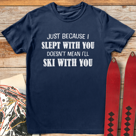 1368 All Sleep No Ski White - Navy