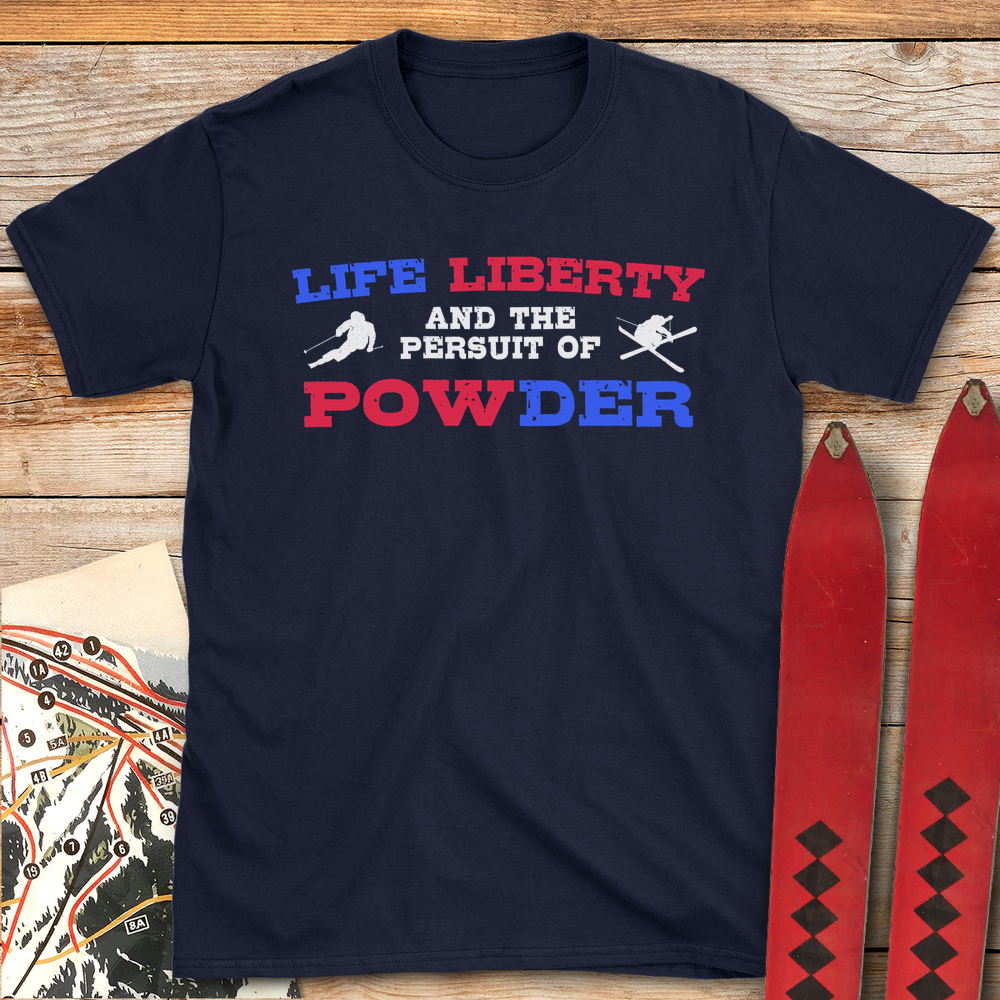 1387 Life Liberty Powder White - Navy