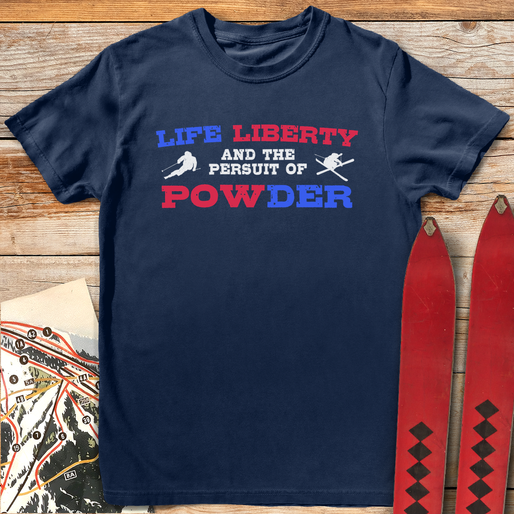 1387 Life Liberty Powder White - Navy