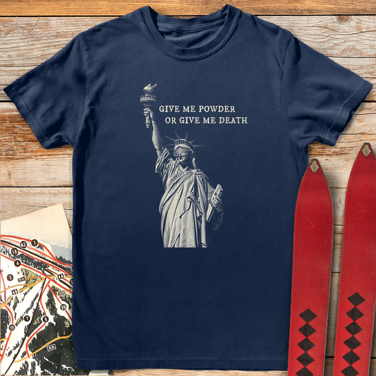 1388 Powder Or Death White - Navy