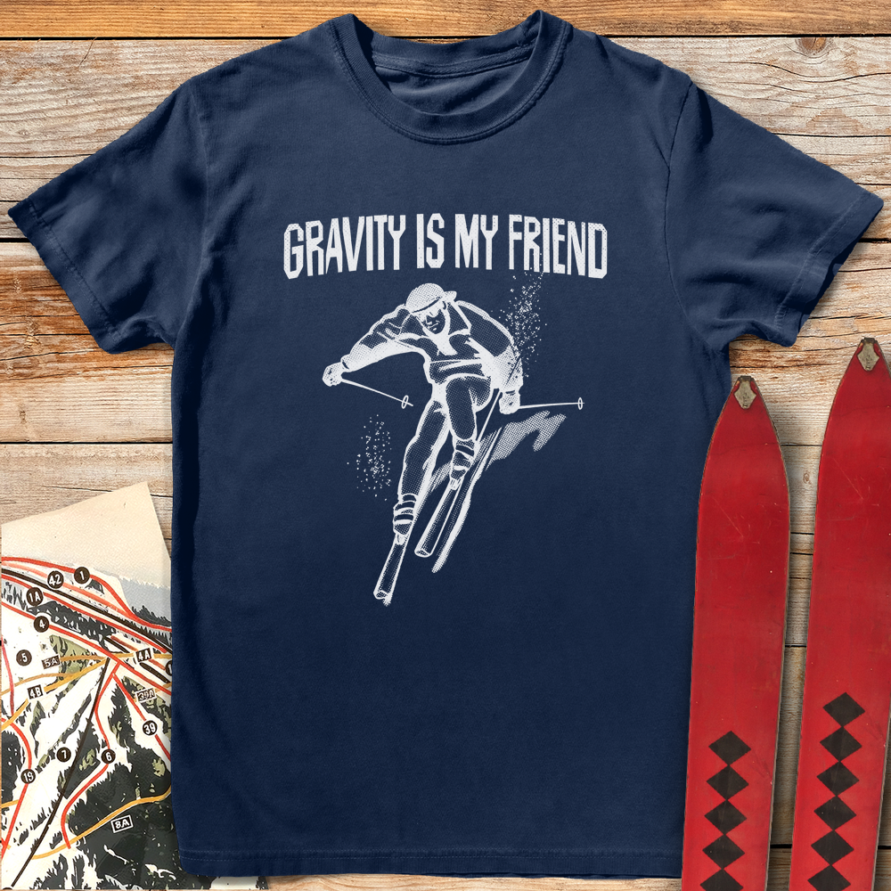 1384 Gravity Friend White - Navy