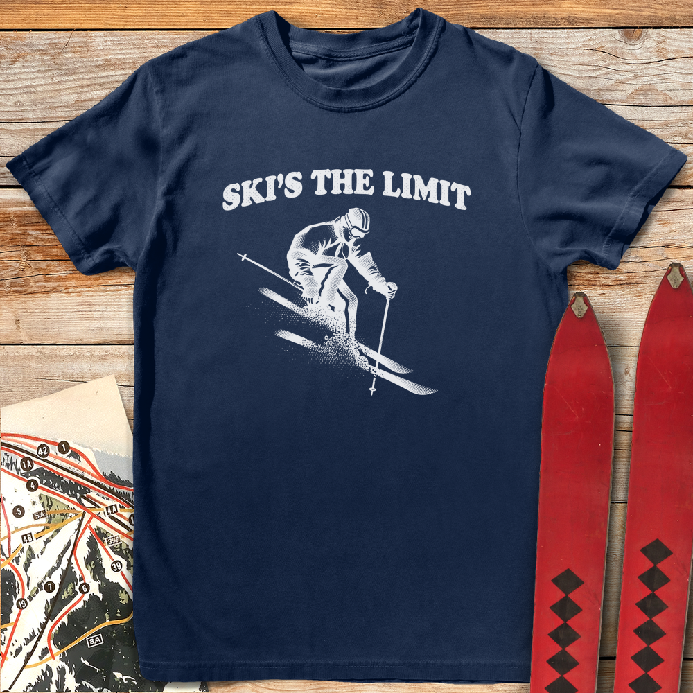 1383 Ski S The Limit White - Navy