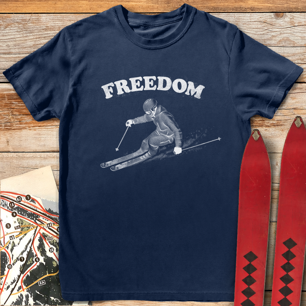 1395 Freedom Ski White - Navy