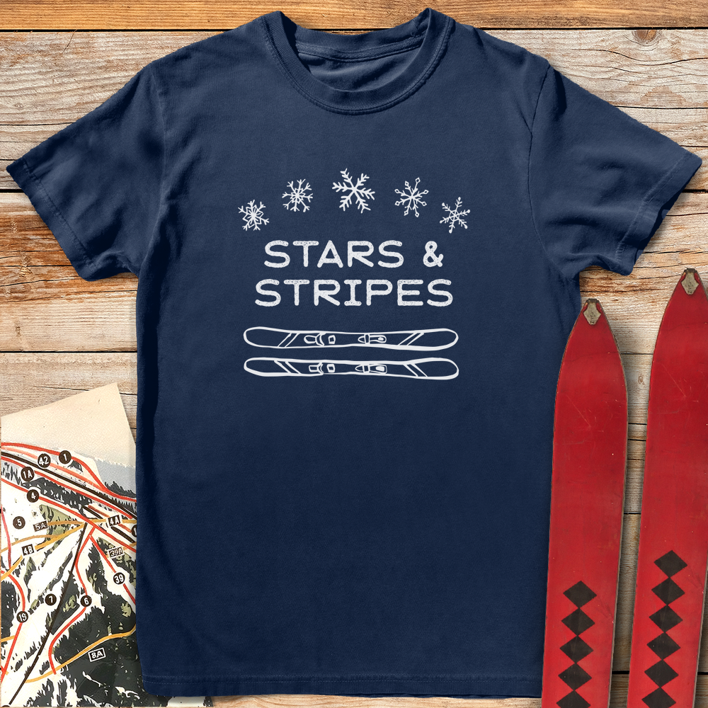 1389 Stars And Stripes White - Navy