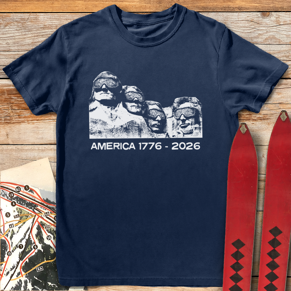 1422 Mount Shredmore Usa 250 White - Navy