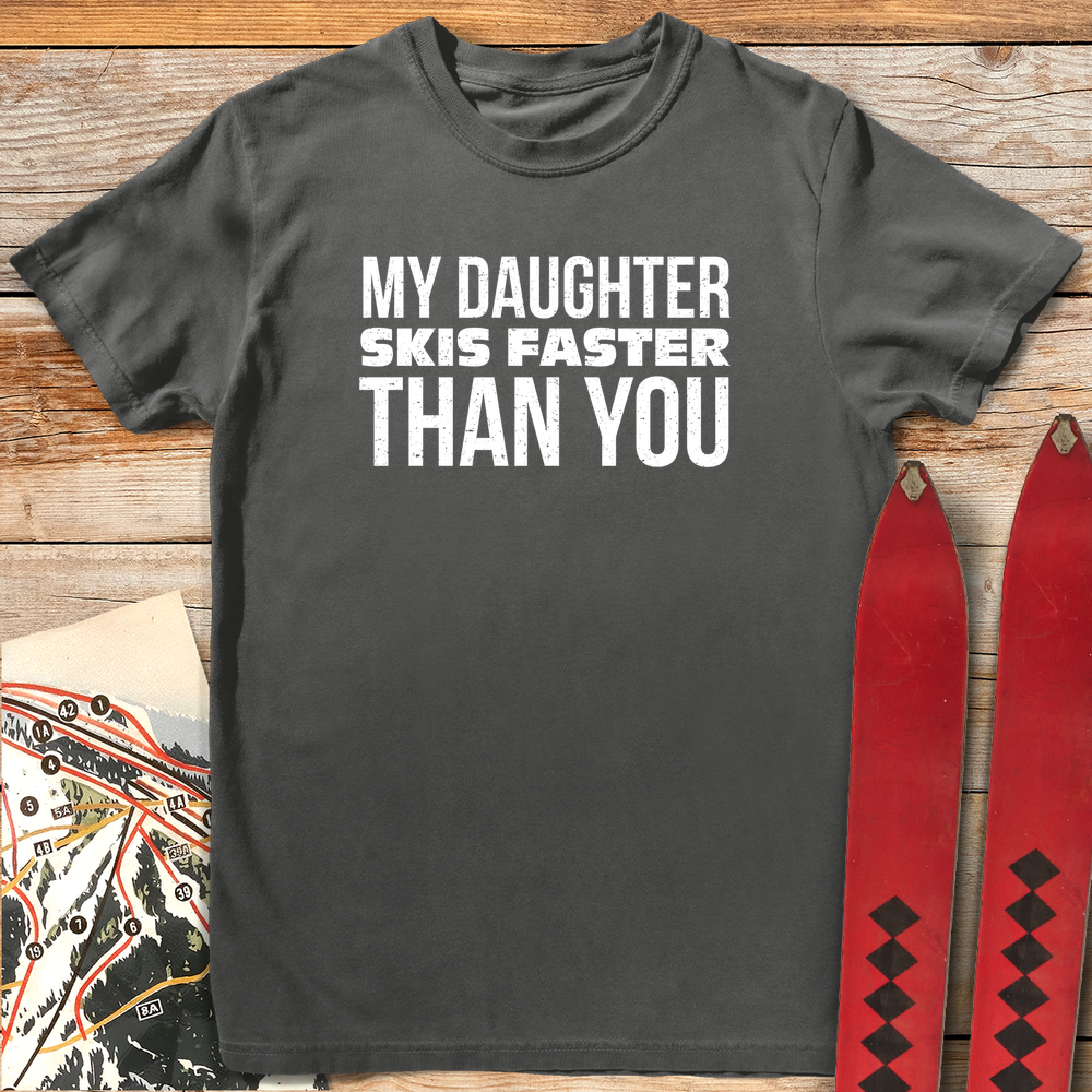 568 Daughter Skis Faster White - Pepper