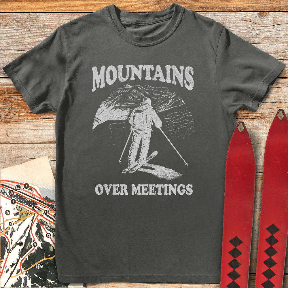 710 Mountains Over Meetings White - Pepper