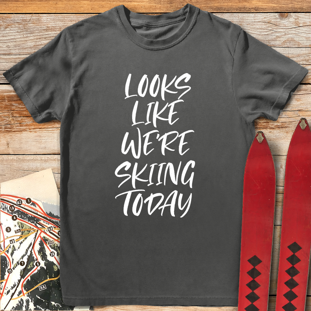 798 Skiing Today White - Pepper