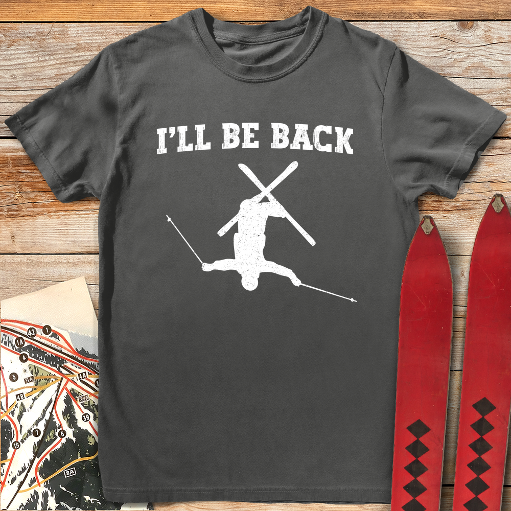 897 I Ll Be Back White - Pepper