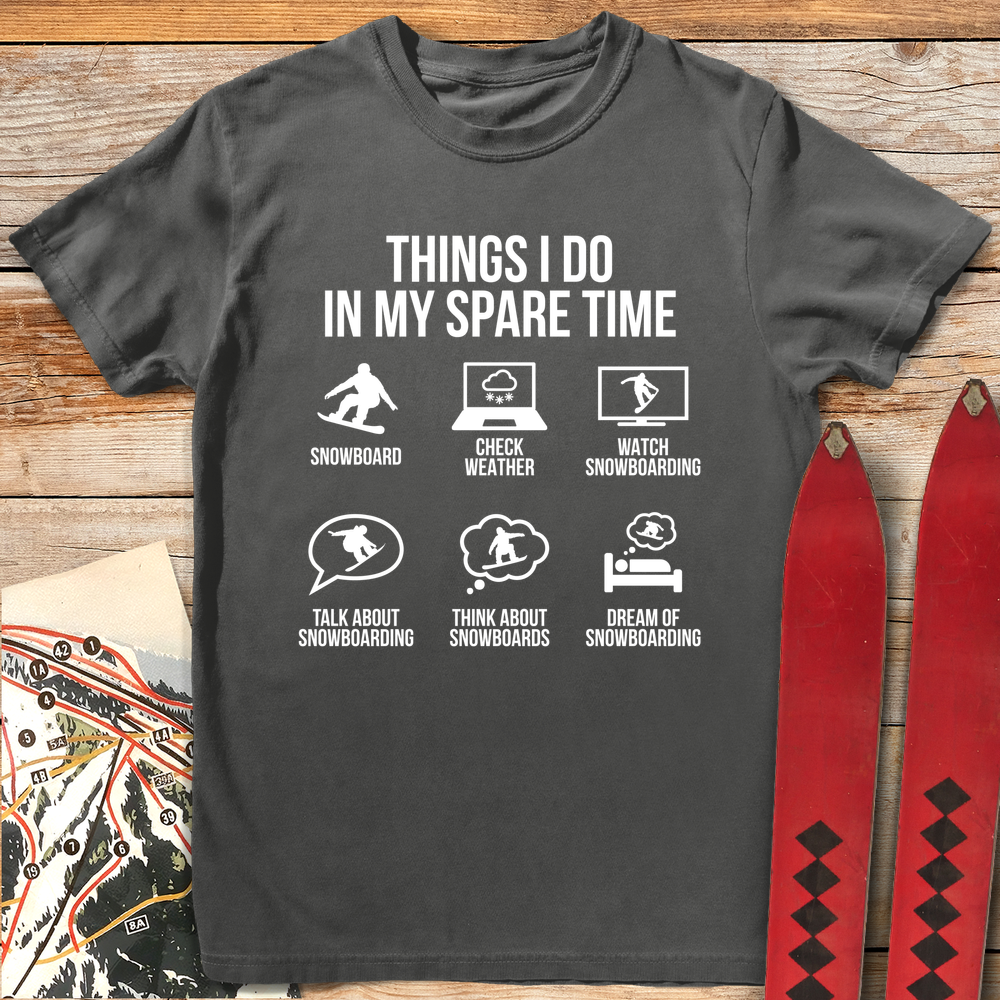 937 Spare Time Snowboard White - Pepper